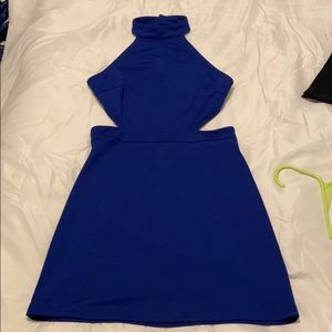 Blue dress